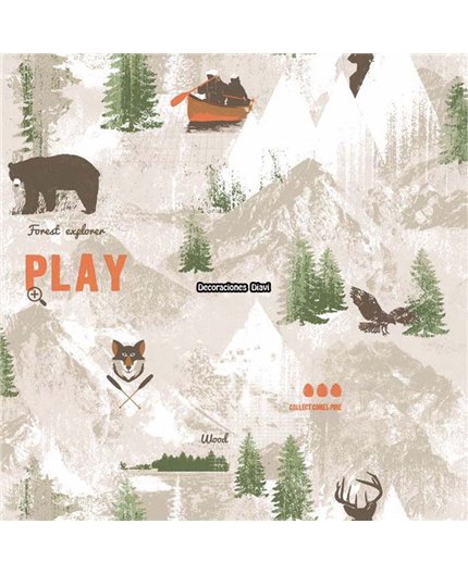 Papel Pintado Funny Walls 3 Ref. 247-3611