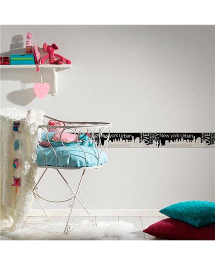 Cenefa Papel Pintado Only Borders 10 Ref. C-93567-1