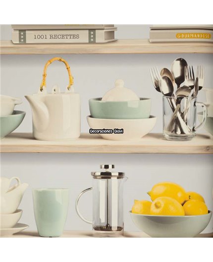 Papel Pintado Fresh Kitchens VI Ref. 1210-3876
