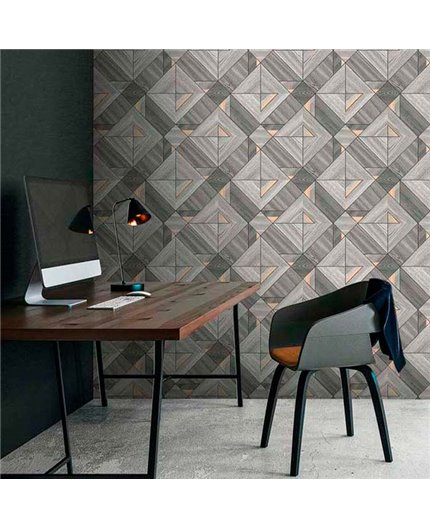 Papel Pintado Graphite - Casa Mia Ref. RM90405.