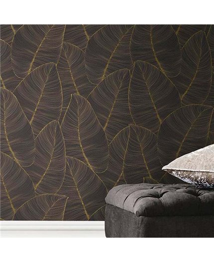 Papel Pintado Graphite - Casa Mia Ref. RM91606.