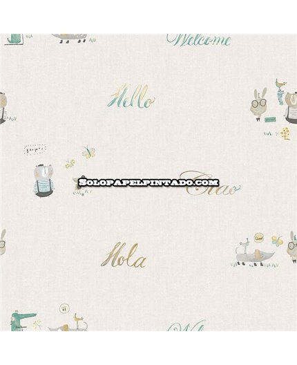 Papel Pintado Ho Lala Ref. 257-1434.