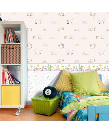 Cenefa Papel Pintado Ho Lala Ref. C-257-1466C.