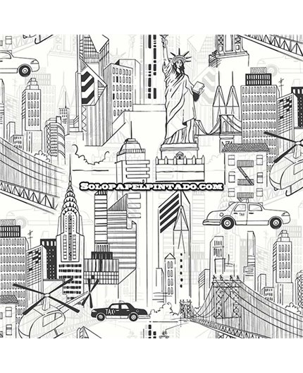 Papel Pintado No Limits Ref. 640101.