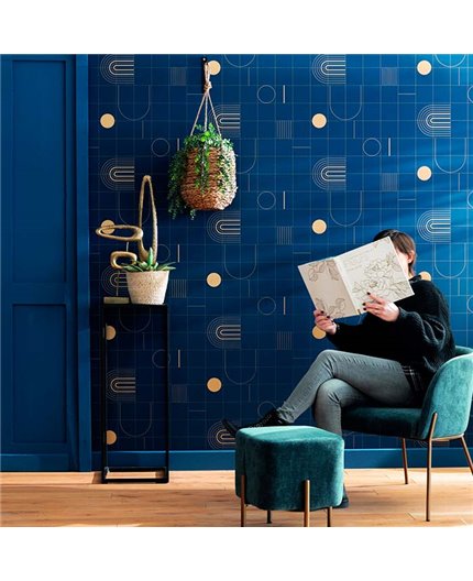Papel Pintado Only Blue Ref. ONB-102706221.