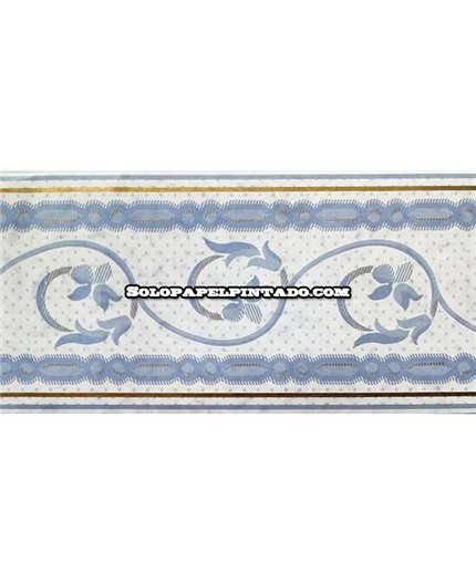 Cenefa Papel Pintado Basic & Stripes Ref. C-2027.