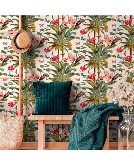Papel Pintado Tropical Wallls Ref. 265-1012.