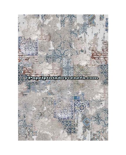 Mural PASSION FOR MATERIALS Ref. M-INK7396.