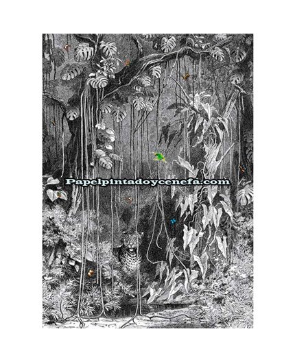 Mural LIGHT & DARK Ref. M-INK7324.
