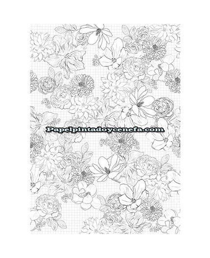 Mural LIGHT & DARK Ref. M-INK7323.