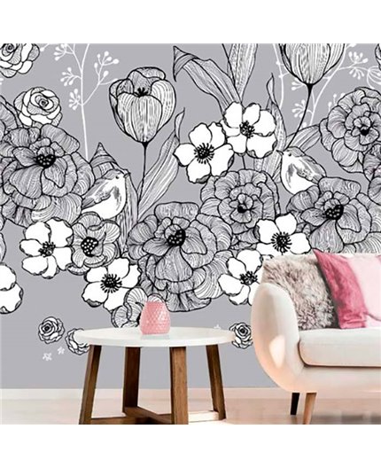 Mural LIGHT & DARK Ref. M-INK7330.