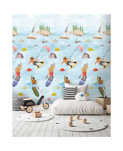 Mural Kate & Andy Ref. M-INK7481.