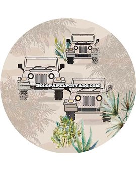 Mural SOFIE & JUNAR Ref. M-INK7702.