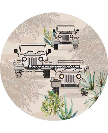 Mural SOFIE & JUNAR Ref. M-INK7702.