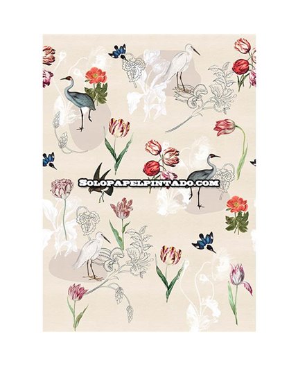 Mural FLORAL UTOPIA Ref. M-INK7586.