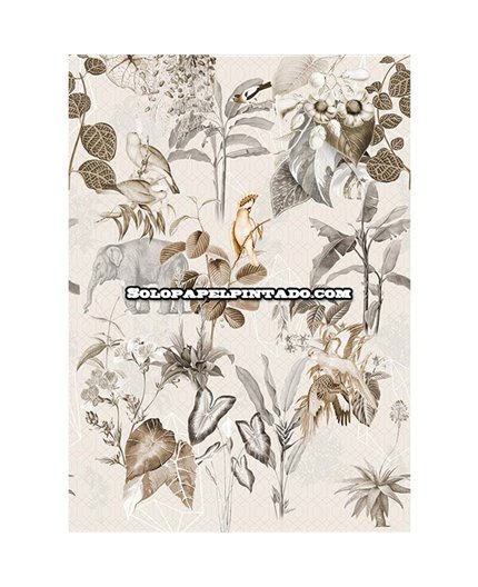 Mural FLORAL UTOPIA Ref. M-INK7590.