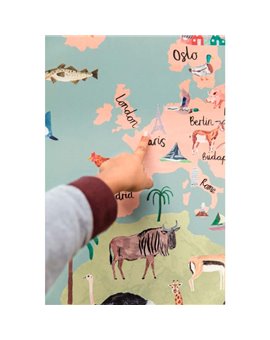 Mural AUTOUR DU MONDE Ref. M-ADM-103604501.