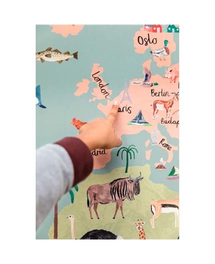Mural AUTOUR DU MONDE Ref. M-ADM-103604501.