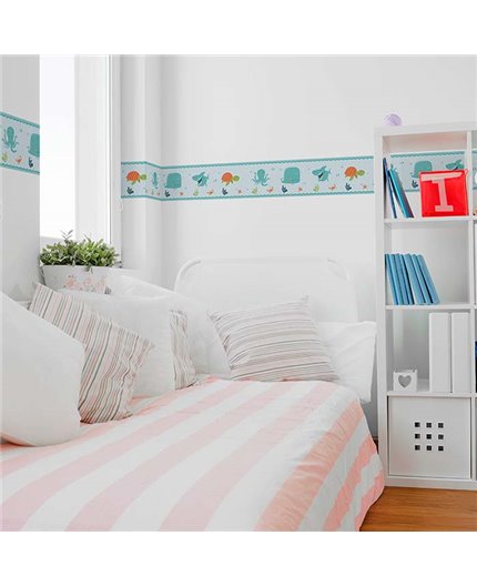 Cenefa Papel Pintado CENEFAS DECORATIVAS FDC 2026 Ref. C-BBC103.