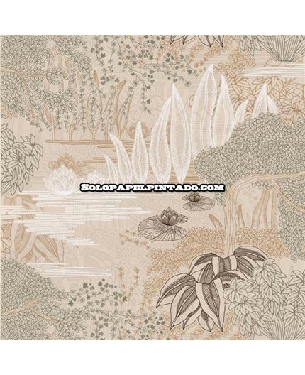Papel Pintado SQUARE JASMIN Ref. 75680100.