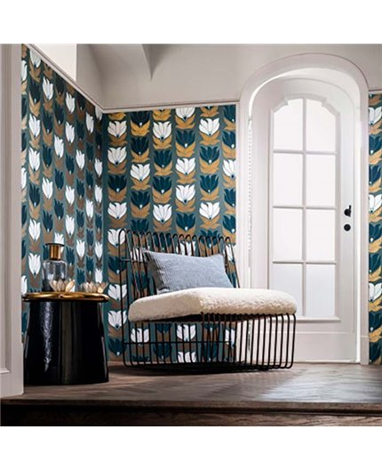 Papel Pintado SQUARE JASMIN Ref. 75691018.