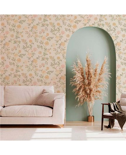 Papel Pintado SATIN FLOWERS Ref. 1920-Z66801.