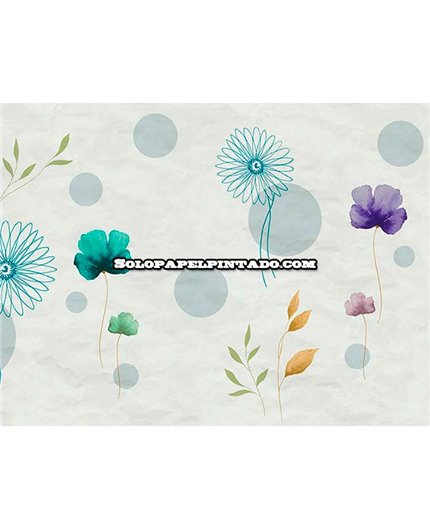Mural SATIN FLOWERS Ref. M-1920-Z66885.