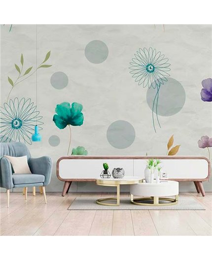Mural SATIN FLOWERS Ref. M-1920-Z66885.