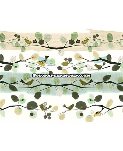 Mural SATIN FLOWERS Ref. M-1920-Z66893.