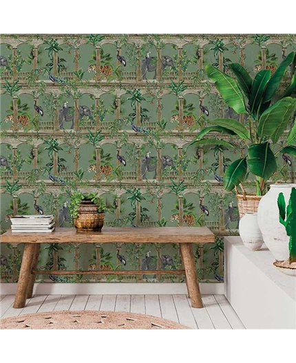 Papel Pintado CASCADING GARDENS Ref. 91353.