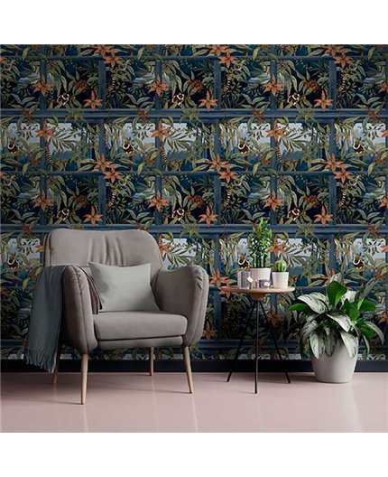 Papel Pintado CASCADING GARDENS Ref. 91390.