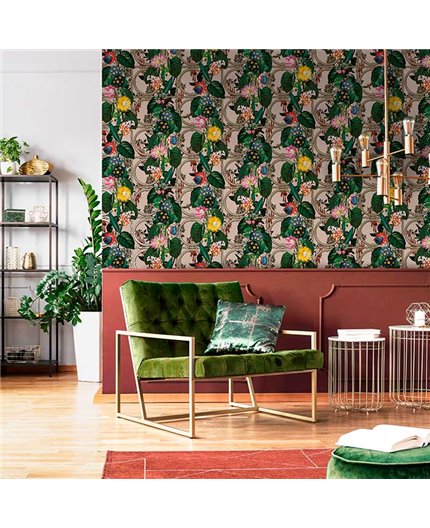 Papel Pintado CASCADING GARDENS Ref. 91430.