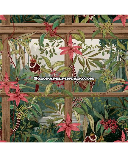 Papel Pintado CASCADING GARDENS Ref. 91392.