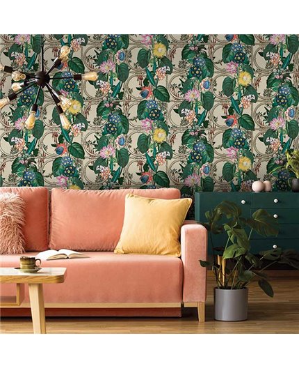 Papel Pintado CASCADING GARDENS Ref. 91431.