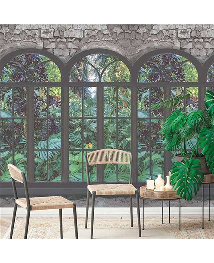Mural CASCADING GARDENS Ref. M-99358.