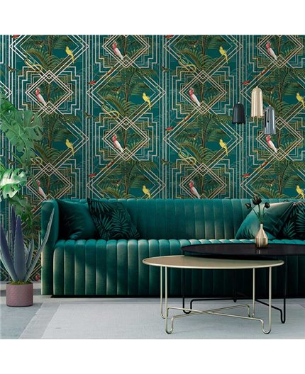 Papel Pintado CASCADING GARDENS Ref. 91460.