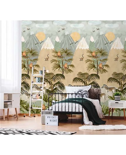 Mural OLIVE & NOAH Ref. M-INK7800.