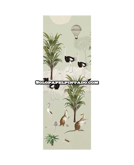 Mural OLIVE & NOAH Ref. M-INK7803.