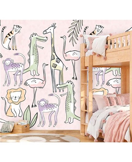 Mural OLIVE & NOAH Ref. M-INK7810.