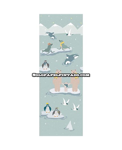 Mural OLIVE & NOAH Ref. M-INK7821.