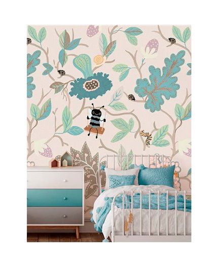 Mural OLIVE & NOAH Ref. M-INK7828.