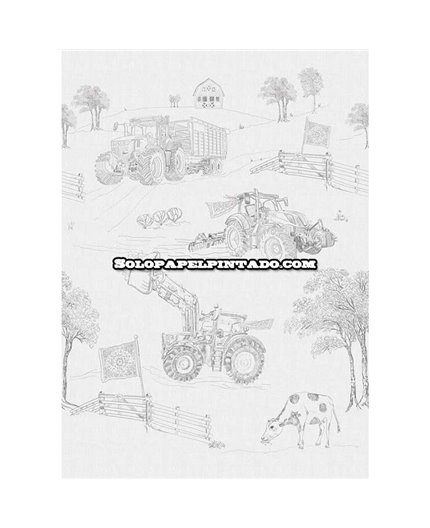 Mural OLIVE & NOAH Ref. M-INK7836.