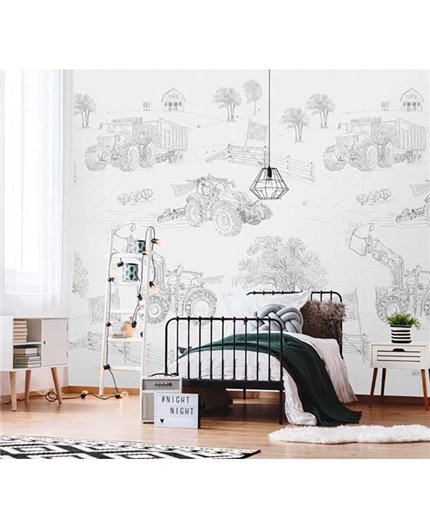 Mural OLIVE & NOAH Ref. M-INK7836.