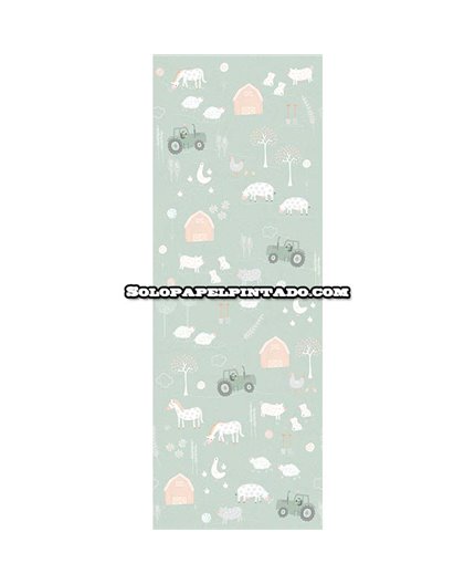 Mural OLIVE & NOAH Ref. M-INK7838.