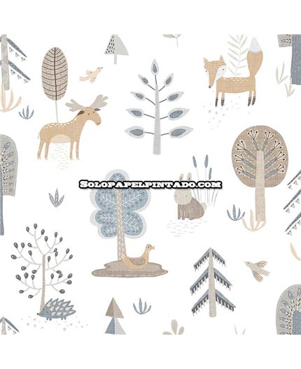 Papel Pintado HAPPY Ref. 14803.