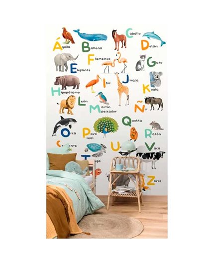 Mural LES MINIS MONDES Ref. M-MNM-105863404.