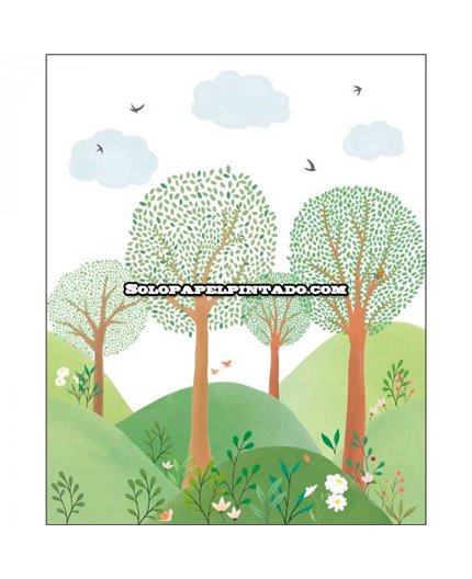 Mural LES MINIS MONDES Ref. M-MNM-105803206.