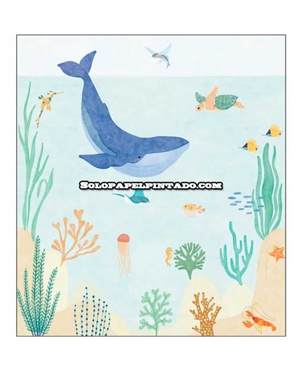 Mural LES MINIS MONDES Ref. M-MNM-105666001.