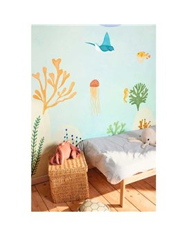 Mural LES MINIS MONDES Ref. M-MNM-105666001.