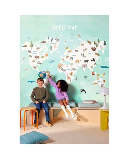 Mural LES MINIS MONDES Ref. M-MNM-105766302.